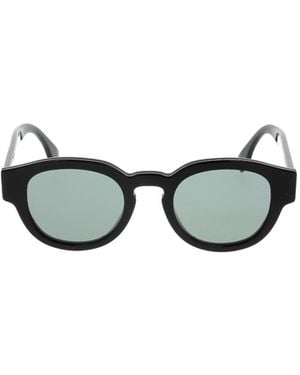 Fendi Eyewear Round Frame Sunglasses - White