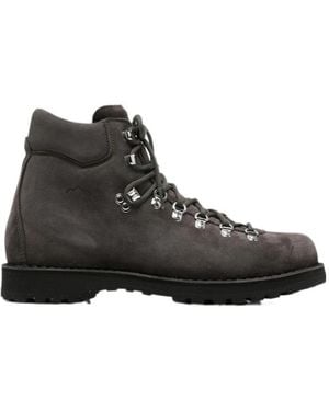 Diemme High-Top Lace-Up Boots - Black