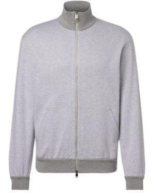 Brioni Zippered Sweatshirt - Grey
