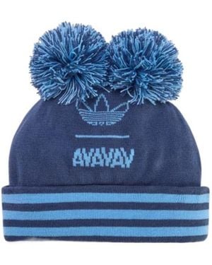 adidas Originals By Avavav Souvenir Pom-Pom Beanie - Blue
