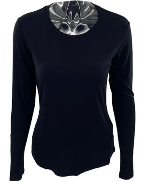 Weekend by Maxmara Long-Sleeved T-Shirt - Blue