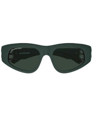 Balenciaga Eyewear Dynasty D-Frame Sunglasses - Green