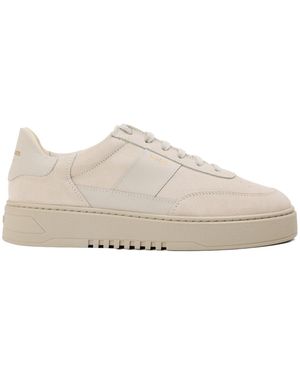 Axel Arigato Offwhite Mixedmedia Platform Trainer