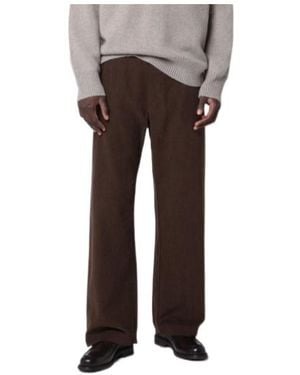 Loro Piana Casual Trousers With Belt Loops - Grey