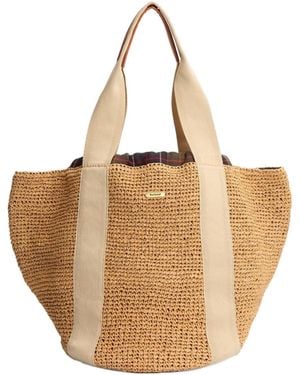 Barbour Double Handle Handbag - White