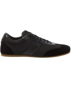 Lemaire Lace-Up Casual Trainers - Black