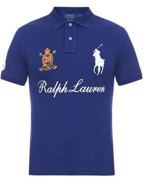 Ralph Lauren 20.º Aniversário Polo Shirt - Blue