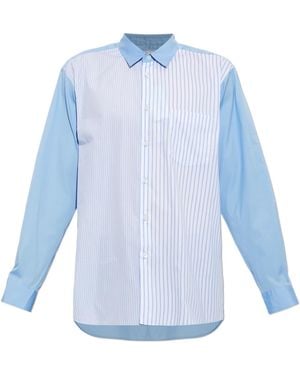 Comme des Garçons Classic Long-Sleeved Shirt - Blue