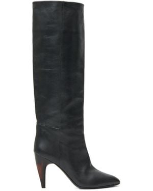 Isabel Marant Jany High-Top Boots - Black