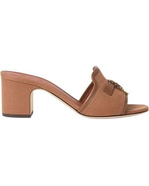 Loro Piana Summer Charms Sandal - Brown