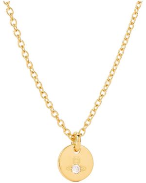 Vivienne Westwood Lewis Orb Chain Pendant Necklace - Metallic
