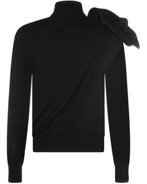 Moschino Long-Sleeved Jumper - Black