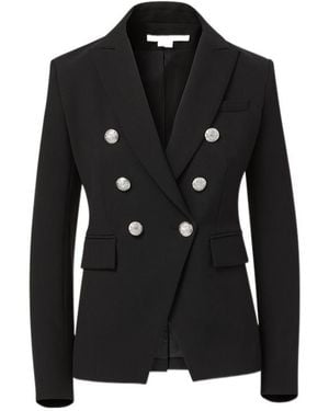 Veronica Beard Double-Breasted Blazer - Black