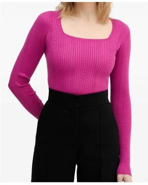 Twinset Round-Neck Sweater - Pink