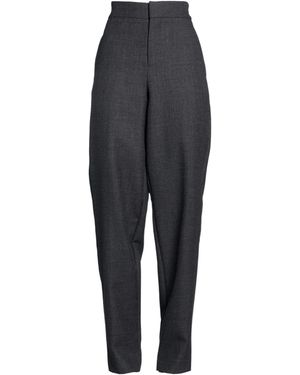 Burberry Minimalist Straight Leg Pants - Blue