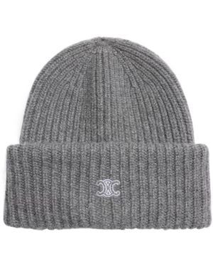 Celine Narrow Beanie - Gray