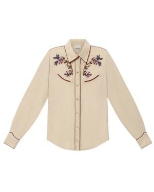 Isabel Marant Yzea Shirt - Natural