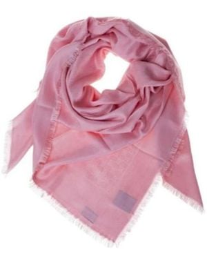 Gucci Rose Scarf - Pink