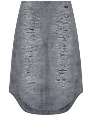 DIESEL O-Tavy Skirt - Gray