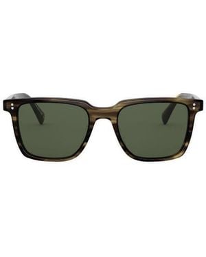 Oliver Peoples Logo Sunglasses - Green