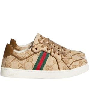 Gucci Children's Stretch Low-Top Sneaker - Multicolor