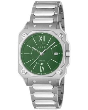 Gucci G-Flat Watch, 36Mm - Green
