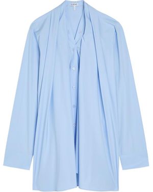 Loewe Cotton Shirt - Blue