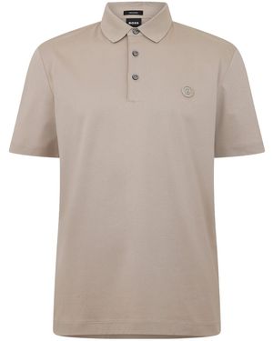 BOSS Cotton Shortsleeve Polo Shirt - Multicolour