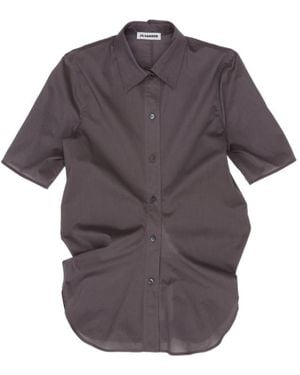 Jil Sander Short-Sleeved Shirt - Grey