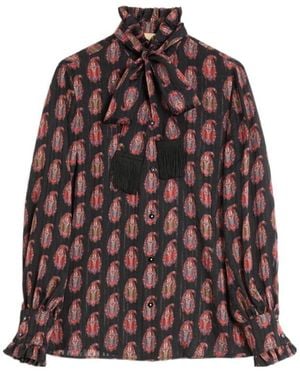 Valentino Long Sleeve Shirt - Brown