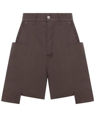 Rick Owens Stefan Cargo Shorts - Brown