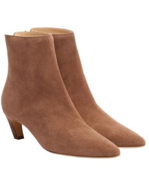 Gabriela Hearst Clayton Suede Ankle Boots - Brown