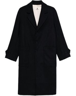 Barena Patch-Pocket Coat - Black
