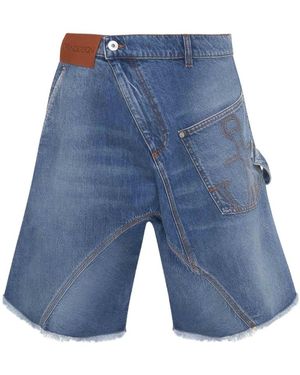JW Anderson Denim Shorts - Blue