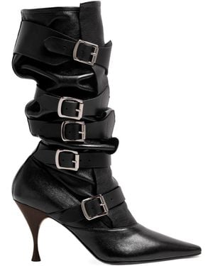 Vivienne Westwood Treasure Boot Supple/Veget Tanned - Black