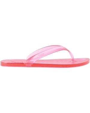 Ancient Greek Sandals Jelly Pvc Flip Flops - Pink