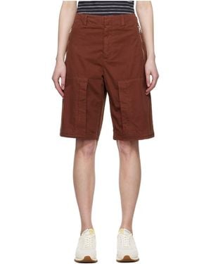 Rag & Bone Belt Loop Shorts - Red
