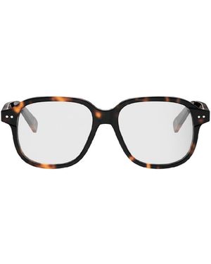 Celine Full-Rimmed Plano Lenses - White