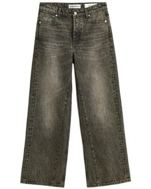 Our Legacy Treble Cut Wide-Leg Jeans - Grey