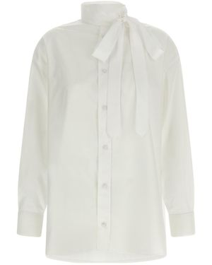 KENZO Lavallire Collar Shirt - White