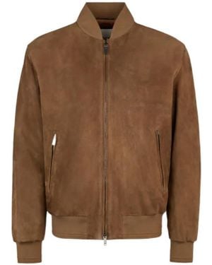 Tod's Long-Sleeved Bomber Jacket - Brown
