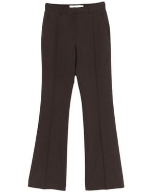 AYA MUSE Seam-Detail Pants - Gray