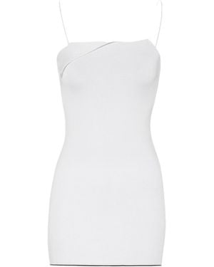 Jacquemus Folded Mini Dress - White
