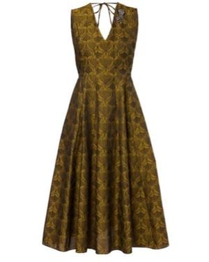Max Mara Lauren Midi Dress - Green