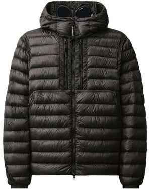 C.P. Company Zippered Down Jacket - Black