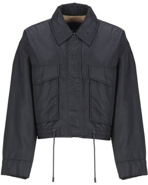 Weekend by Maxmara Reversible Short Bomber Jacket - Blue