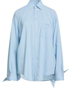 Balenciaga Striped Shirts - Blue