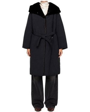 Loulou de Saison Darcy Long-Sleeve Down Jacket - Black
