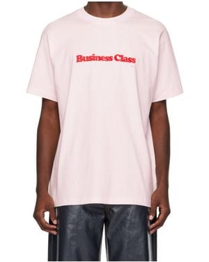 Eytys Jay Class Crewneck T-Shirt - Pink