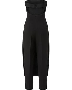 Pinko Scartaregalo Skirt-Effect Front Jumpsuit - Black